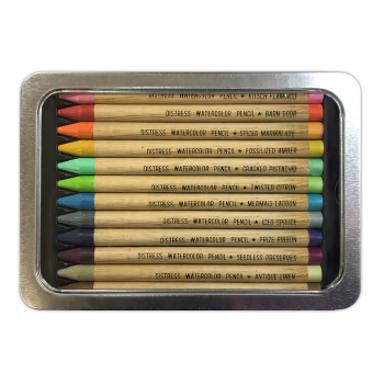 Distress - 12 watercolor pencils - Set 2